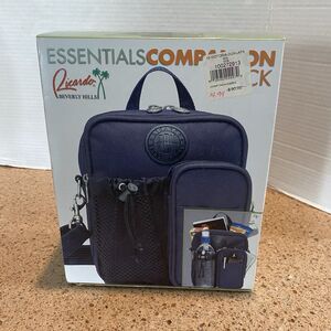 Ricardo Beverly Hills 7”x9”x4” Companion Pack Red Canvas Travel Carry On Bag New